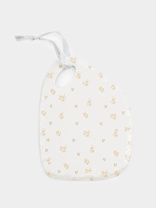 Hot food stand, 18x24 cm, ceramic / cork, milk, Vintage flowers, La flore, image-0