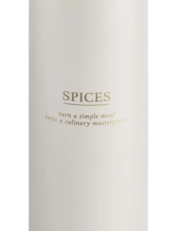 Spice mill, 22 cm, electric, metal/plastic, LED W, milky, Course, image-4