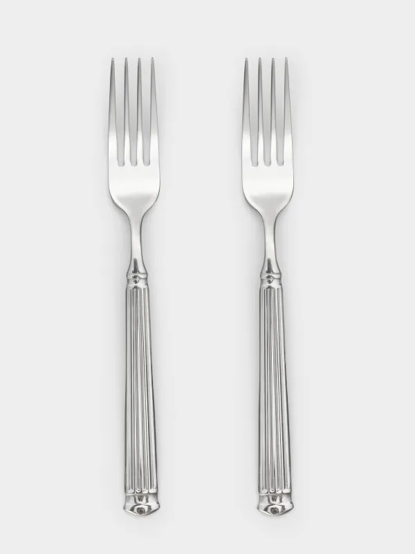 Dining fork, 2 pcs, steel, Strips, Manresa, image-3