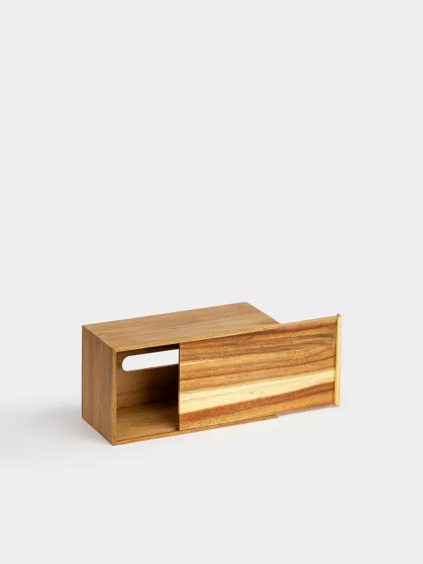 Paper napkin box, 24x12 cm, wood, Eco home, image-3