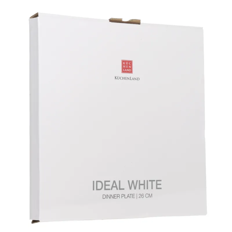 Dining plate, 26 cm, porcelain F, white, Ideal white, image-2