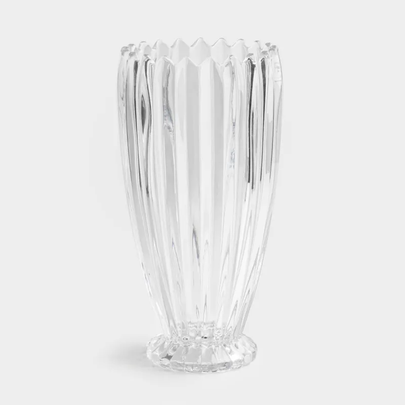 Flower vase, 27 cm, glass R, Alpine