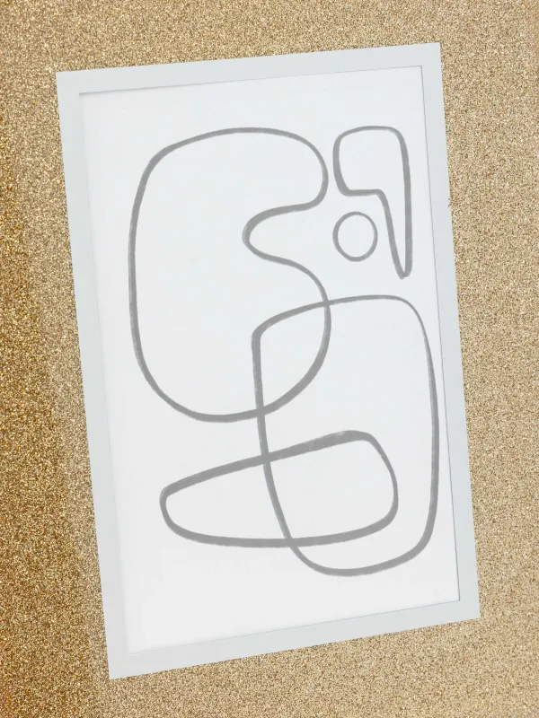 Photo frame, 17x22 cm, glass, gold, Actress, image-3