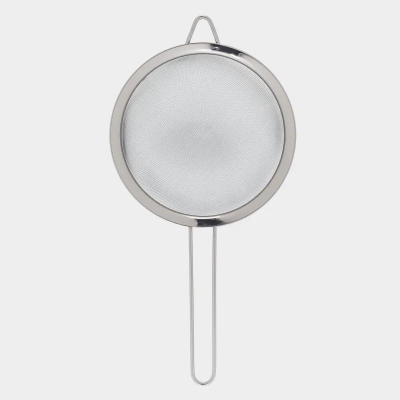 Sieve, 19 cm, with handle, steel, dark grey, Titanium