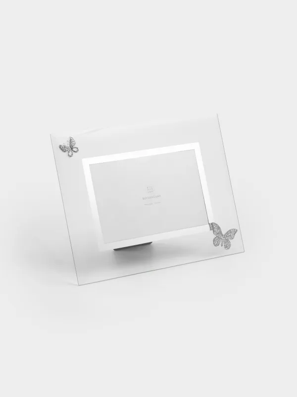 Photo frame, 23x18 cm, glass, Butterflies, Sheer, image-0
