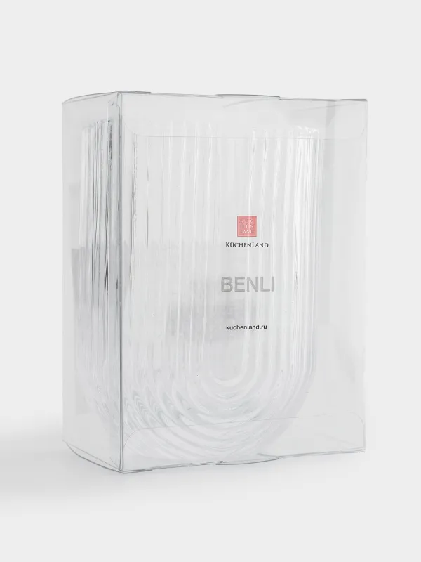 Bathroom tumbler, 11 cm, glass, Benli, image-5