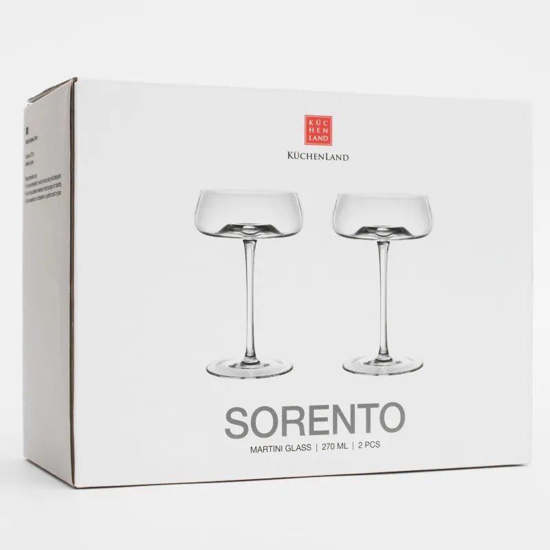 Drinking glass, 270 ml, 2 pcs, glass, Sorento, image-6