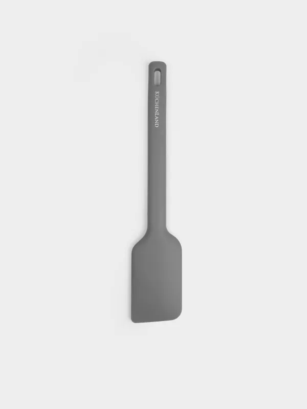 Spatula, 28 cm, silicone, grey, Grey steel, image-0