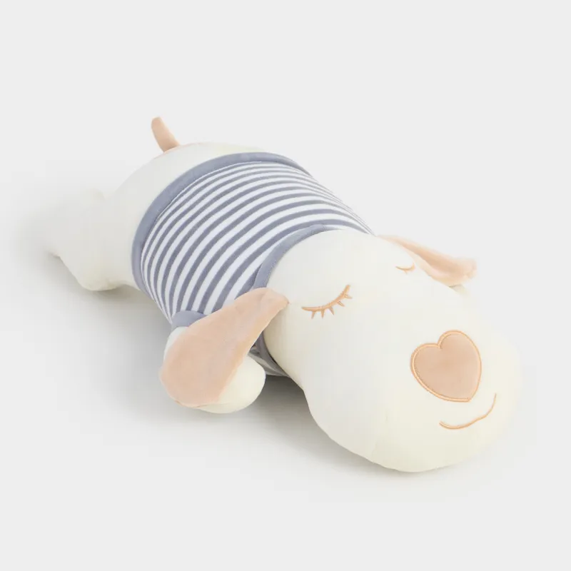 Decorative pillow, 50x26 cm, spandex, beige, Dog, Dog