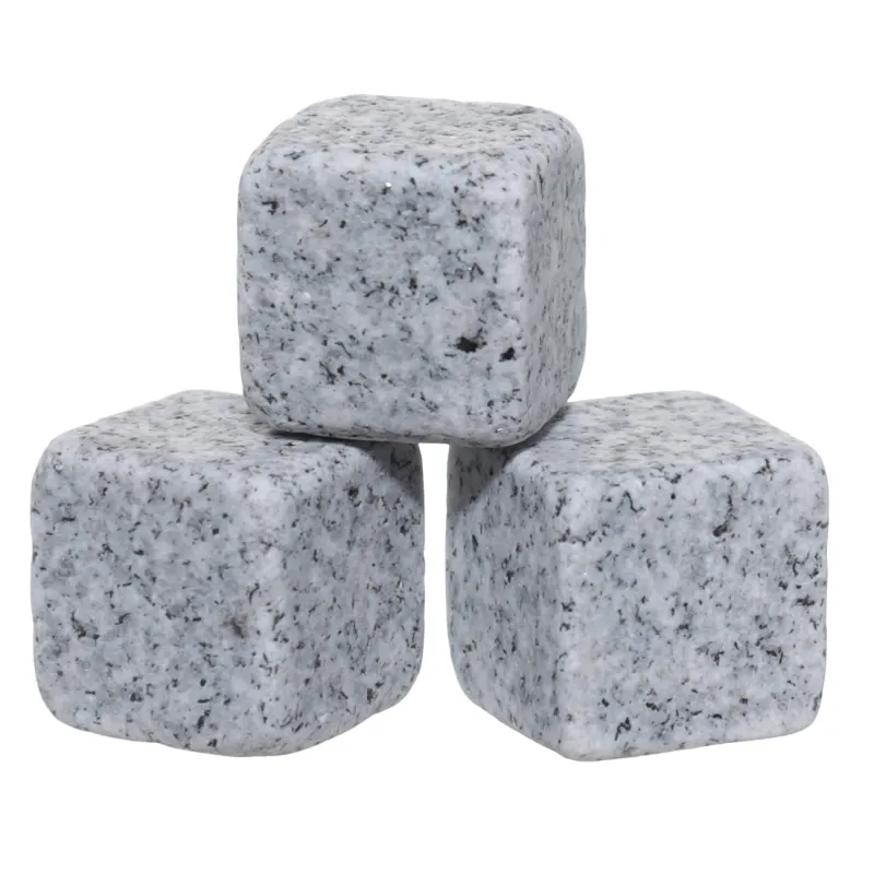 Whiskey set, 1 person, 4 items, glass / cubes, glass R / granite, Peak, image-3