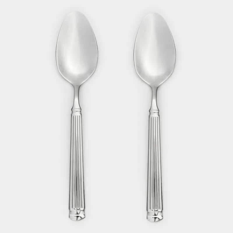 Dining spoon, 2 pcs, steel, Strips, Manresa