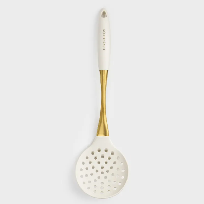 Skimmer, 36 cm, silicone / steel, milky gold, Pintino