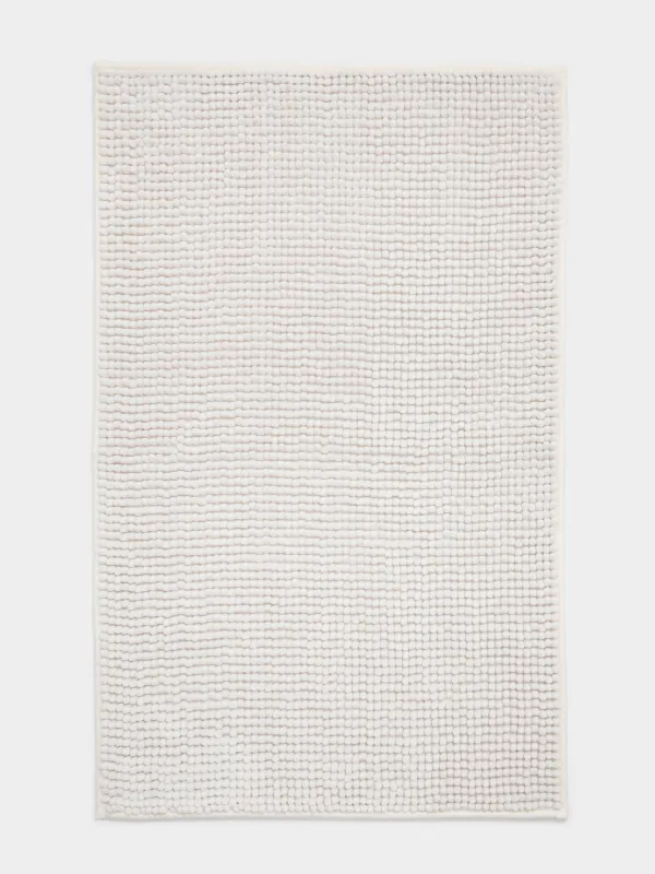 Mat, 50x80 cm, polyester, milky, Hillock, image-0