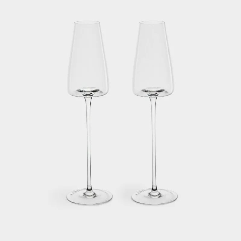 Drinking glass, 230 ml, 2 pcs, crystal glass, Sorento