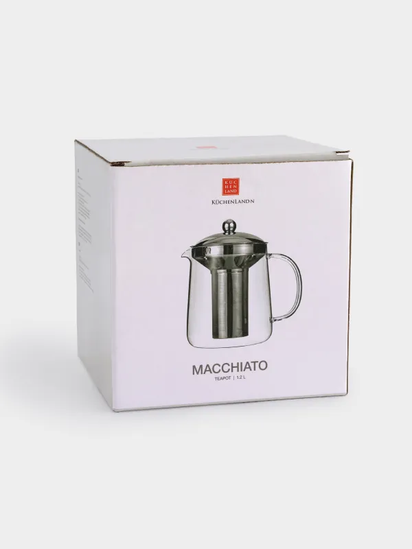 Teapot, 1.2 l, glass B, Macchiato, image-5