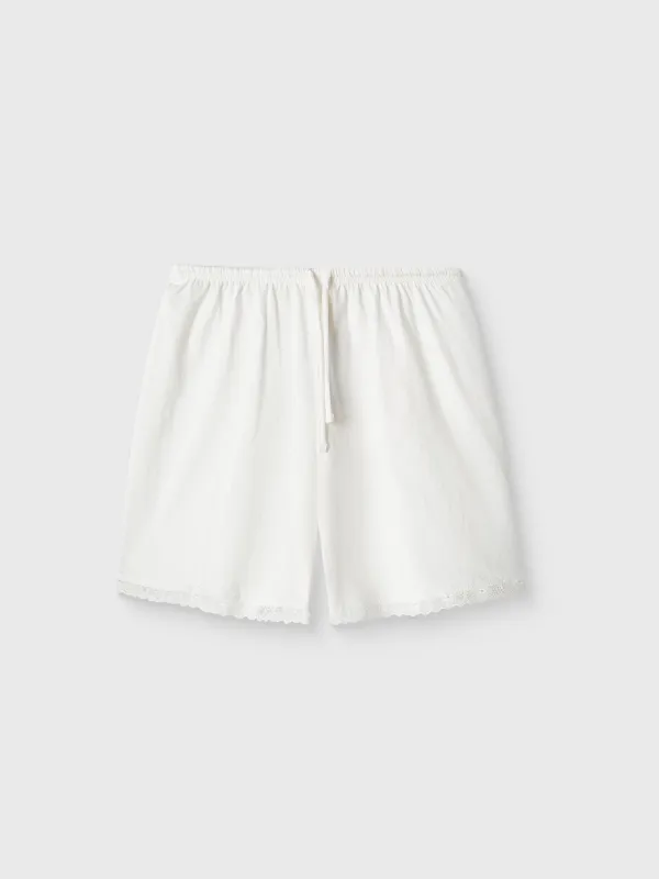 Women's shorts, homewear, size L, cotton, blue, Mirandea, image-4