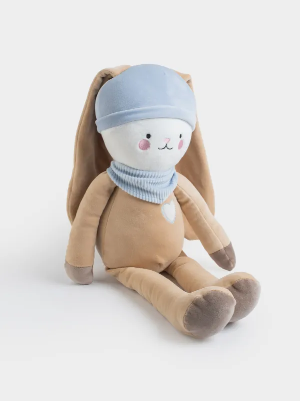 Toy, 30 cm, soft, polyester, Beige, Rabbit, Rabbit, image-3