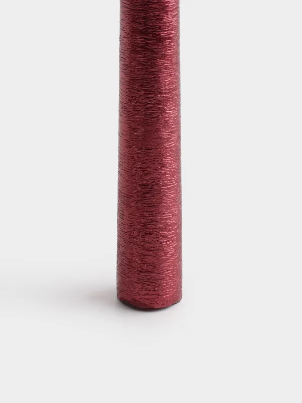 Candle, 25 cm, 2 pcs, thin, red, Galore candle, image-3