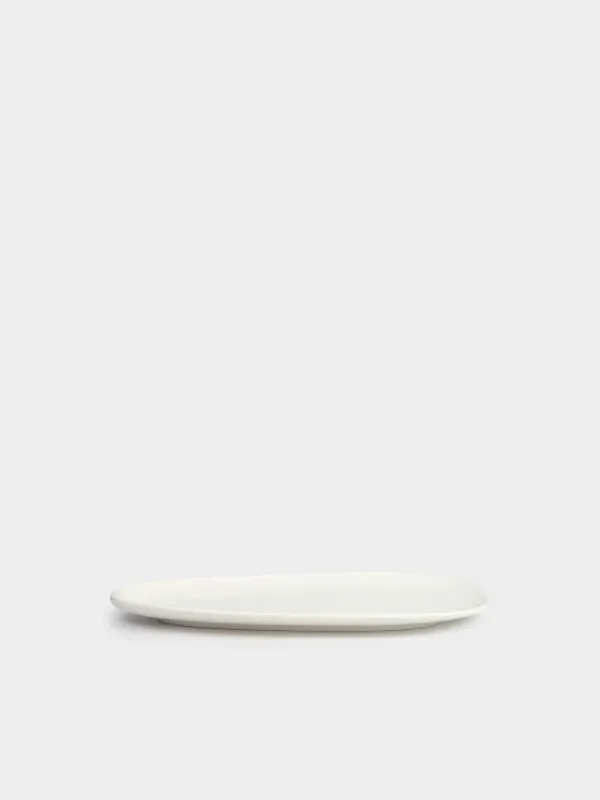 Dish, 26x14 cm, porcelain P, oval, white, Synergy, image-1