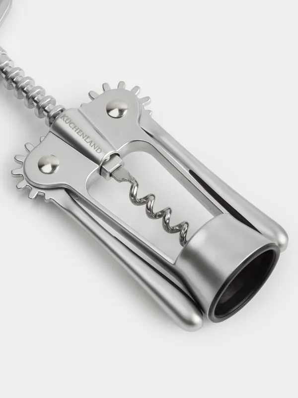 Lever corkscrew, 19 cm, metal / plastic, Start, image-4
