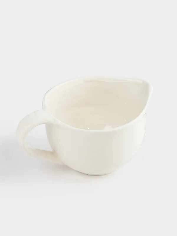 Measuring cup, 500 ml, ceramic, milky beige, speckled, Ceramo speckled, image-2