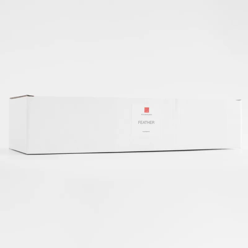 Decorative dish, 35x13 cm, porcelain P, golden, Feather, Royal jungle, image-5