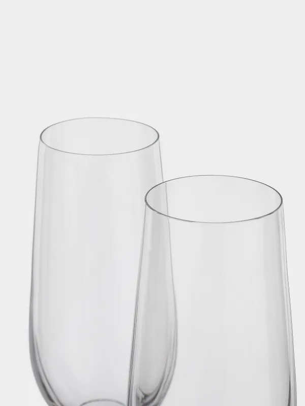 Champagne glass, 230 ml, 6 pcs, glass, Palermo, image-2