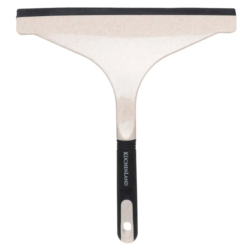 Wiper, 23 cm, rubber / plastic, black and beige, Black clean new, image-1