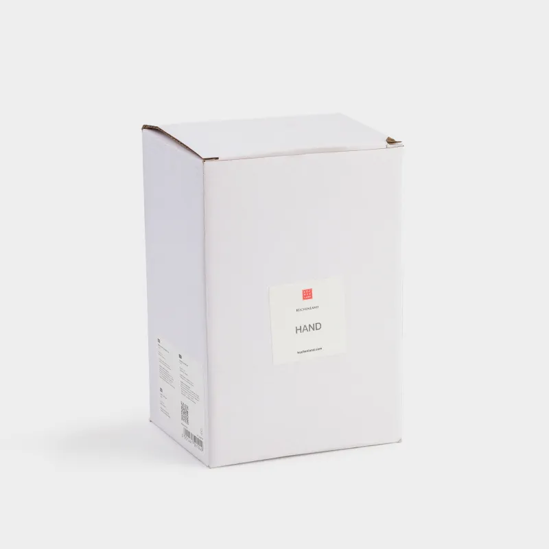 Jewelry holder, 16 cm, polyresin, milky, Hand, Hand, image-4