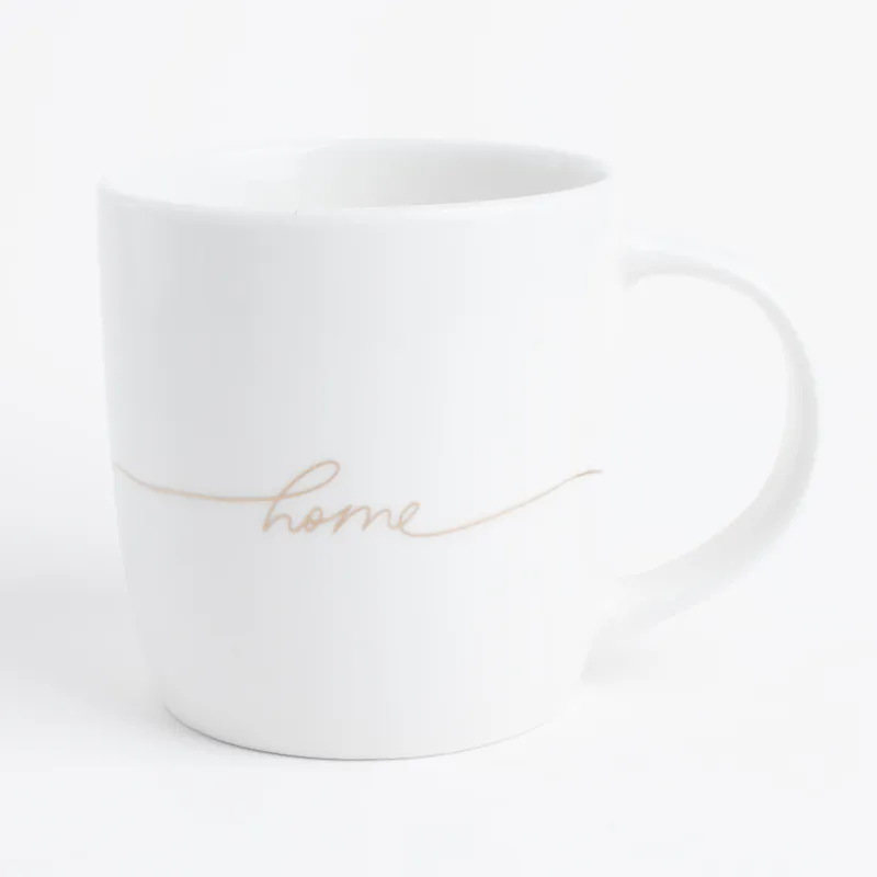 Mug, 330 ml, 4 pcs, porcelain N, beige/gray, Mix, Scroll, image-5