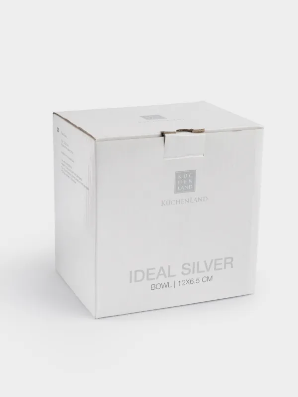 Bowl, 12x6 cm, 2 pieces, porcelain F, white, Ideal silver, image-3