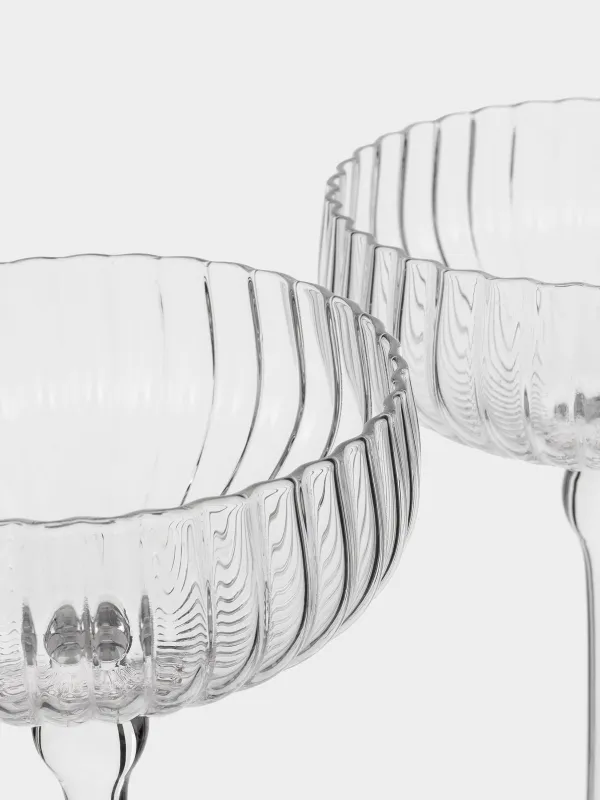 Drinking glass, 300 ml, 2 pcs, glass, Blossom R, image-2