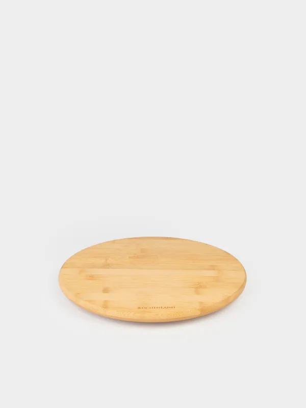 Serving dish, 30 cm, rotating, bamboo, Bamboo, image-0