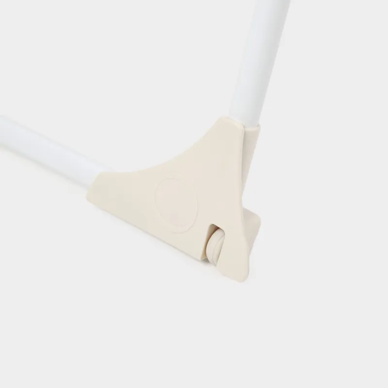 Floor-standing clothes dryer, 200x55 cm, sliding, metal, beige, Compact, image-3