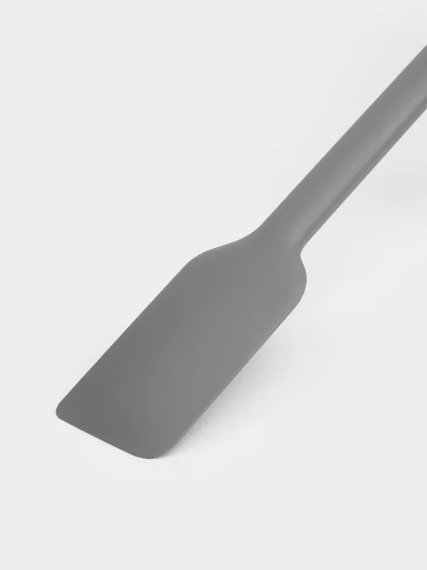 Spatula, 28 cm, silicone, grey, Grey steel, image-2