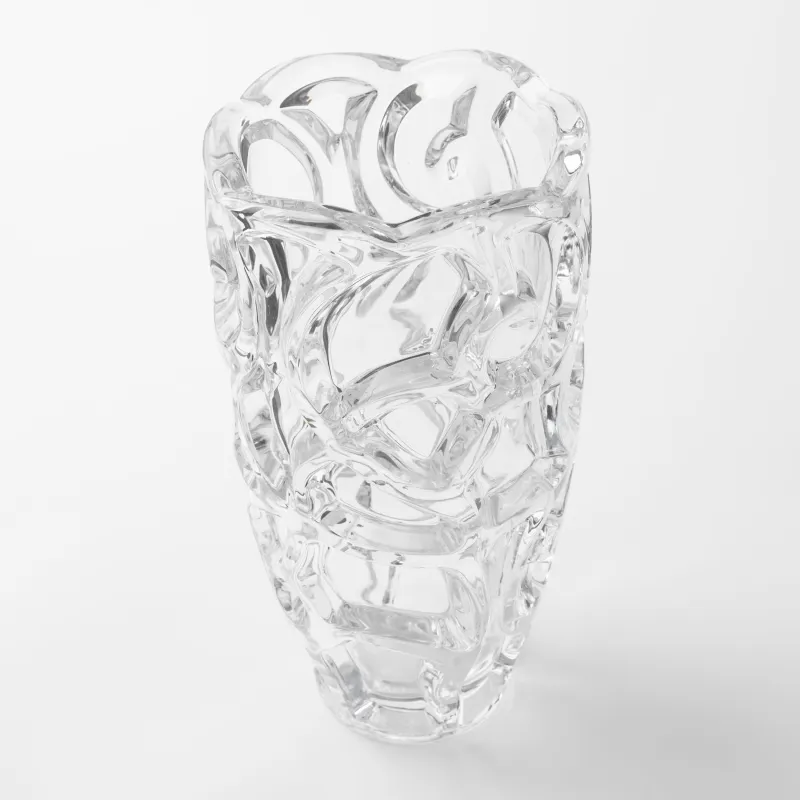 Flower vase, 29 cm, glass R, Patterns, Gala, image-1
