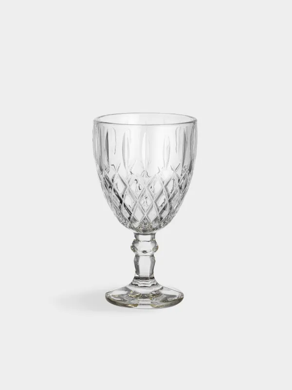 Drinking glass, 300 ml, glass R, yellow gradient, Rhomb gradient, image-0