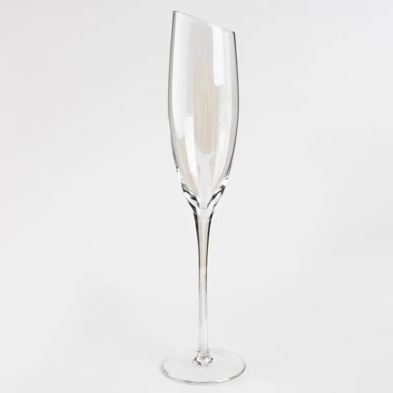 Champagne glass, 180 ml, 2 pcs, glass, mother of pearl, Charm L polar, image-2