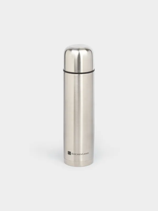 Thermos flask, 1 l, steel, metallic, Classic, image-0
