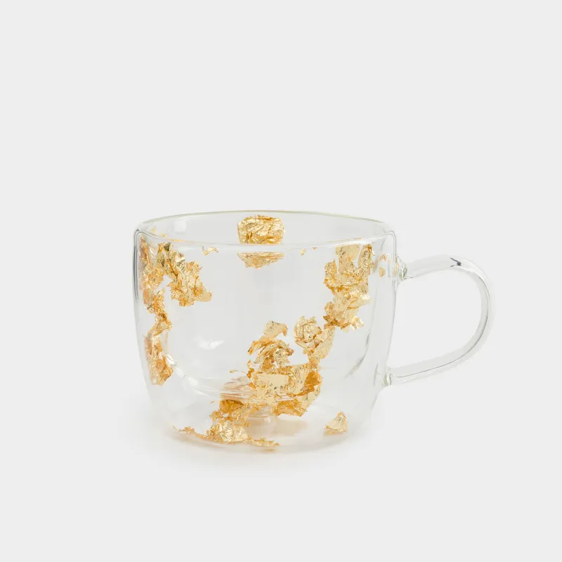 Mug, 320 ml, glass B, Air decor
