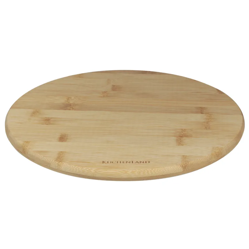 Serving dish, 30 cm, rotating, bamboo, Bamboo, image-0