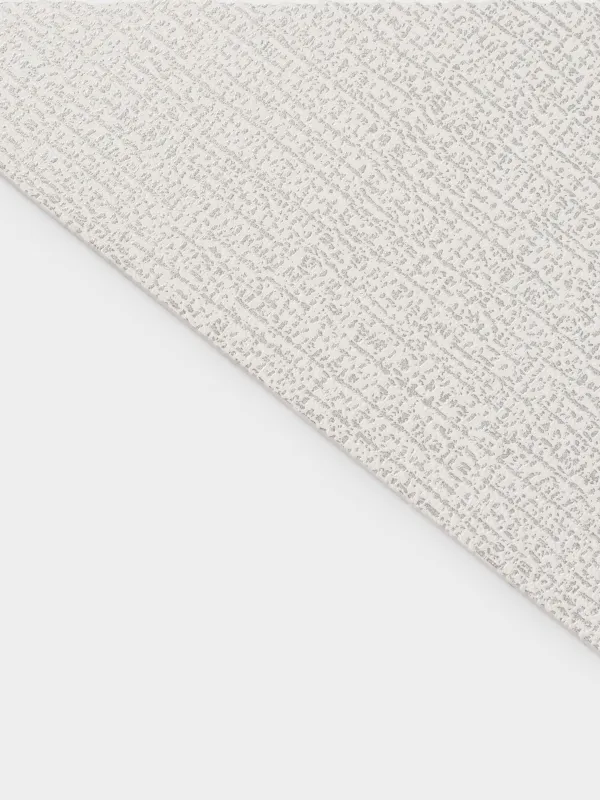 Napkin for appliances, 30x45 cm, PVC, rectangular, white, Silver drops, Rock, image-4