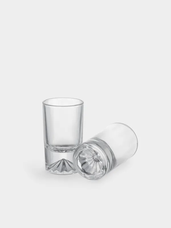 Drinking glass, 50 ml, 4 pcs, glass, Acme, image-2