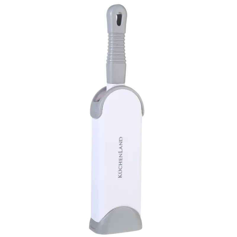 Wool cleaning brush, 31 cm, with cleaning container, Microfiber / plastic, Clean