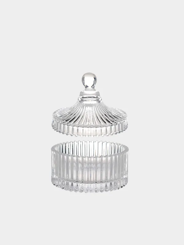 Storage container, 11x12 cm, glass R, Ribby, image-1