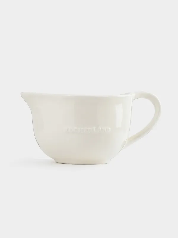Measuring cup, 500 ml, ceramic, milky beige, speckled, Ceramo speckled, image-1