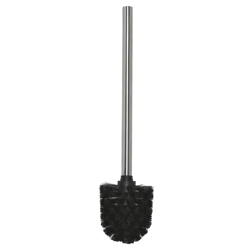 Toilet brush, 39 cm, with automatic stand, rubber / steel, Antei, image-1