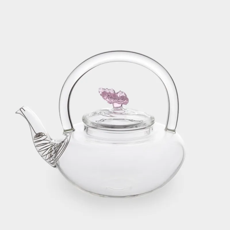 Teapot, 600 ml, glass B, Butterfly, Butterfly