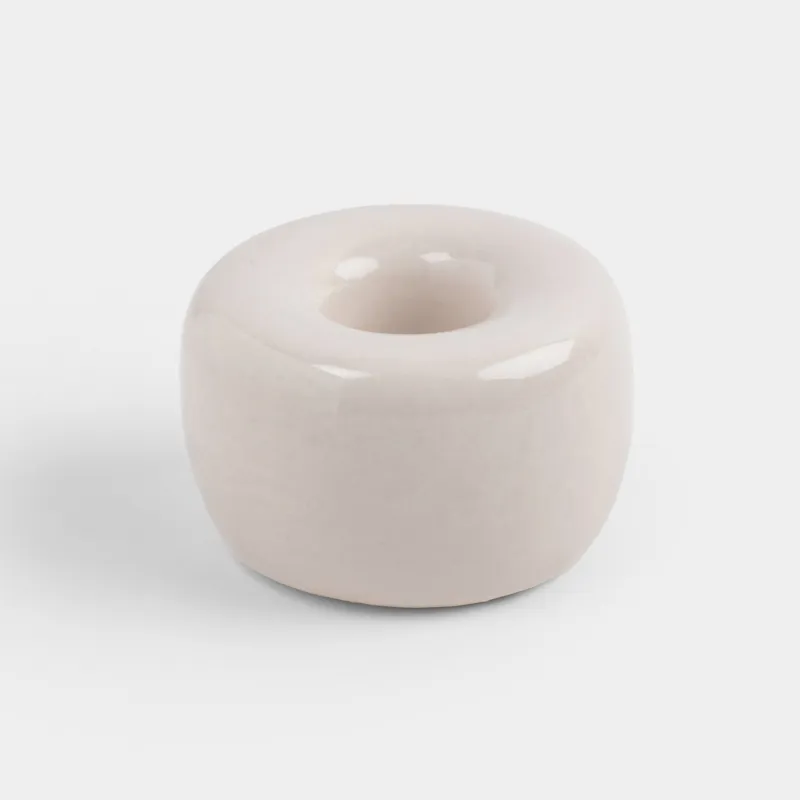 Toothbrush holder, 3 cm, porcelain P, milky, Minito