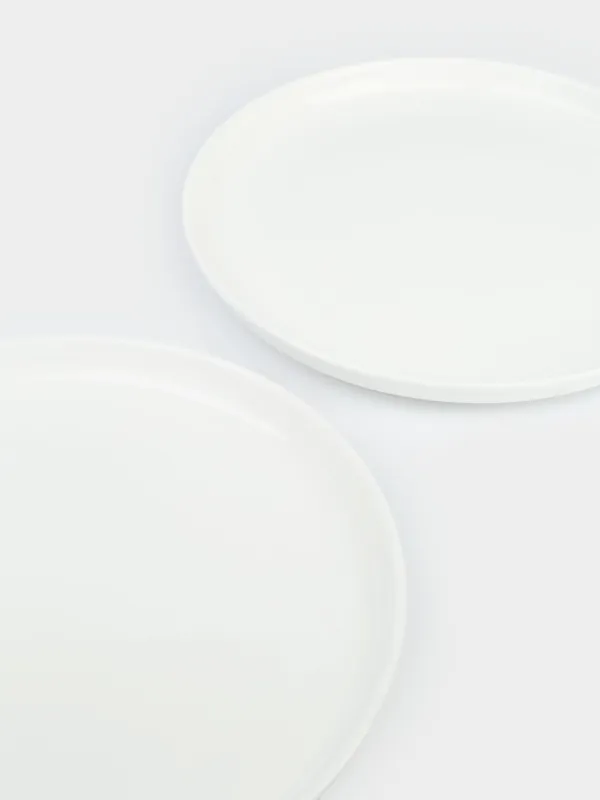 Dessert plate, 20 cm, 2 pcs, porcelain F, white, Ideal white, image-4